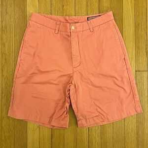 Vineyard Vines Men's Salmon Flat Front Shorts